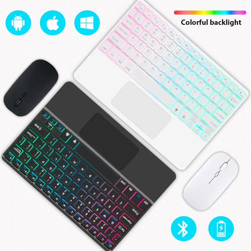 Boox Tablet Accessories - Teclado bluetooth para tablet android ios