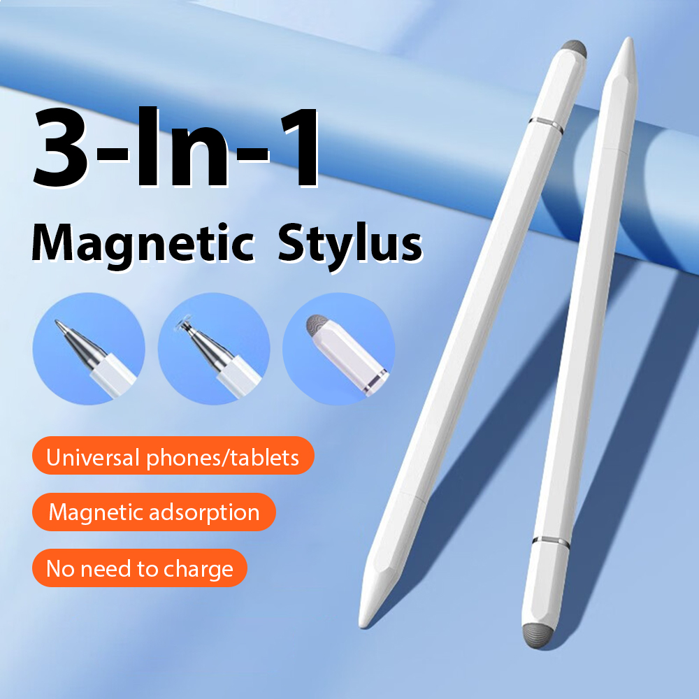 Tablet Accessories Kids - Caneta stylus magnética universal 3 em