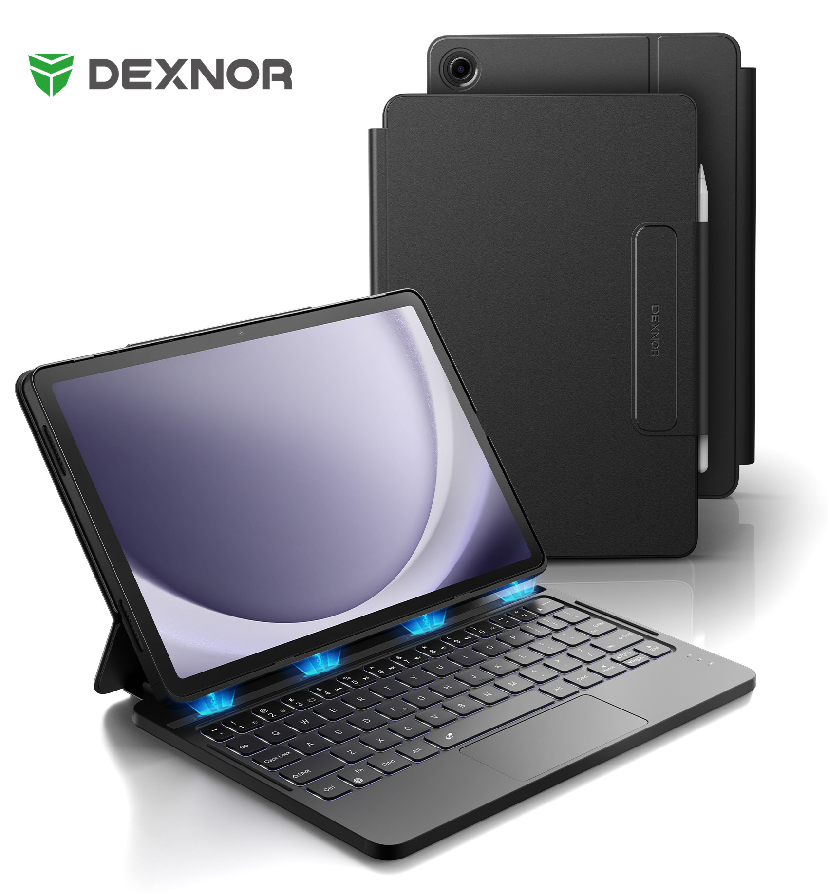 Galaxy Tablet Accessories - Capa com Teclado para Samsung Galaxy