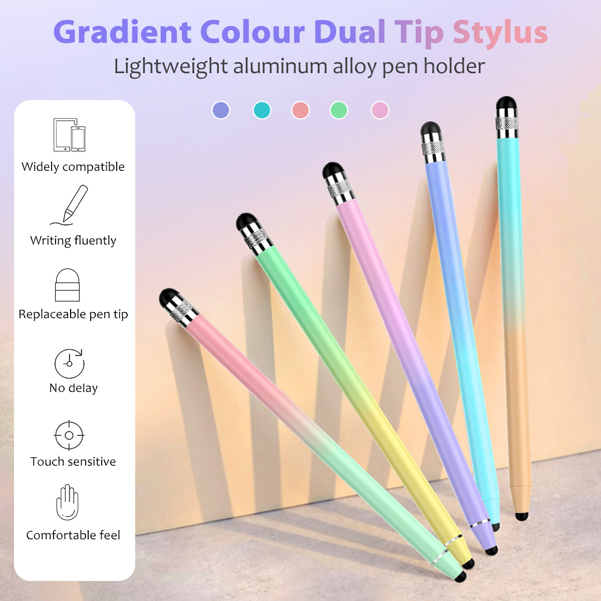 Caneta Stylus Universal 2 em 1 - Tablet Accessories Kids avaliação e preço
