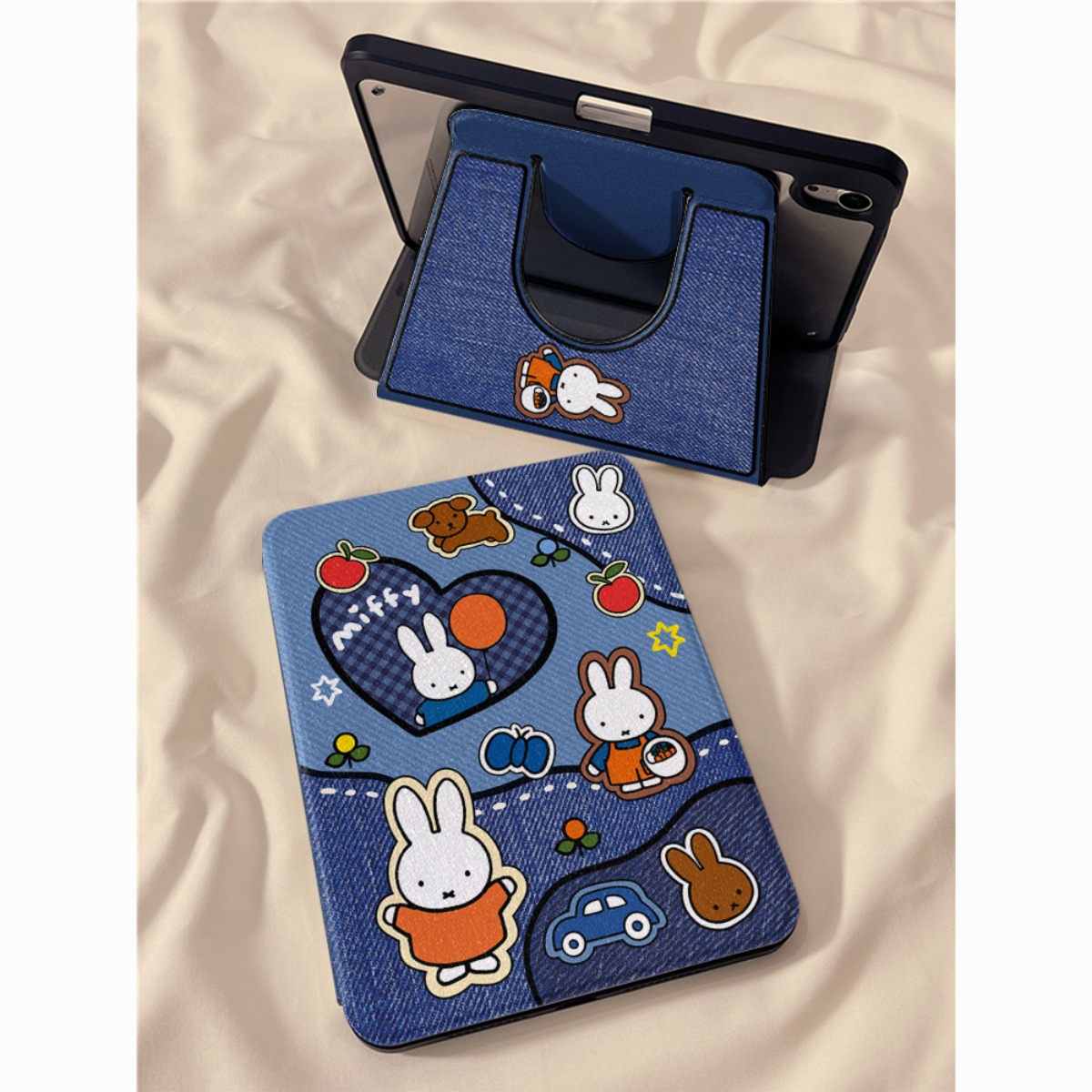 Kawaii miffy coelho tablet cas - Boox Tablet Accessories avaliação e preço
