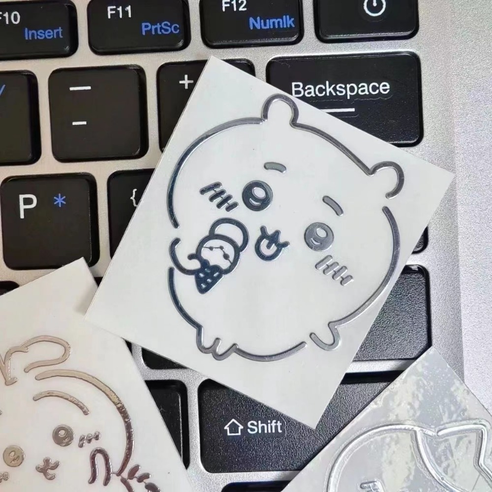 Adesivos Metálicos 3D Chiikawa - Tablet Accessories For Students avaliação e preço