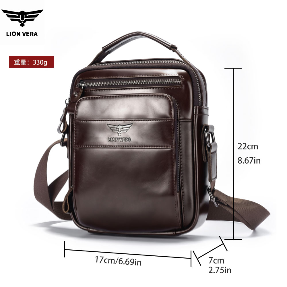 Bolsa de Ombro Masculina LION  - Tablet Shoulder Bag avaliação e preço