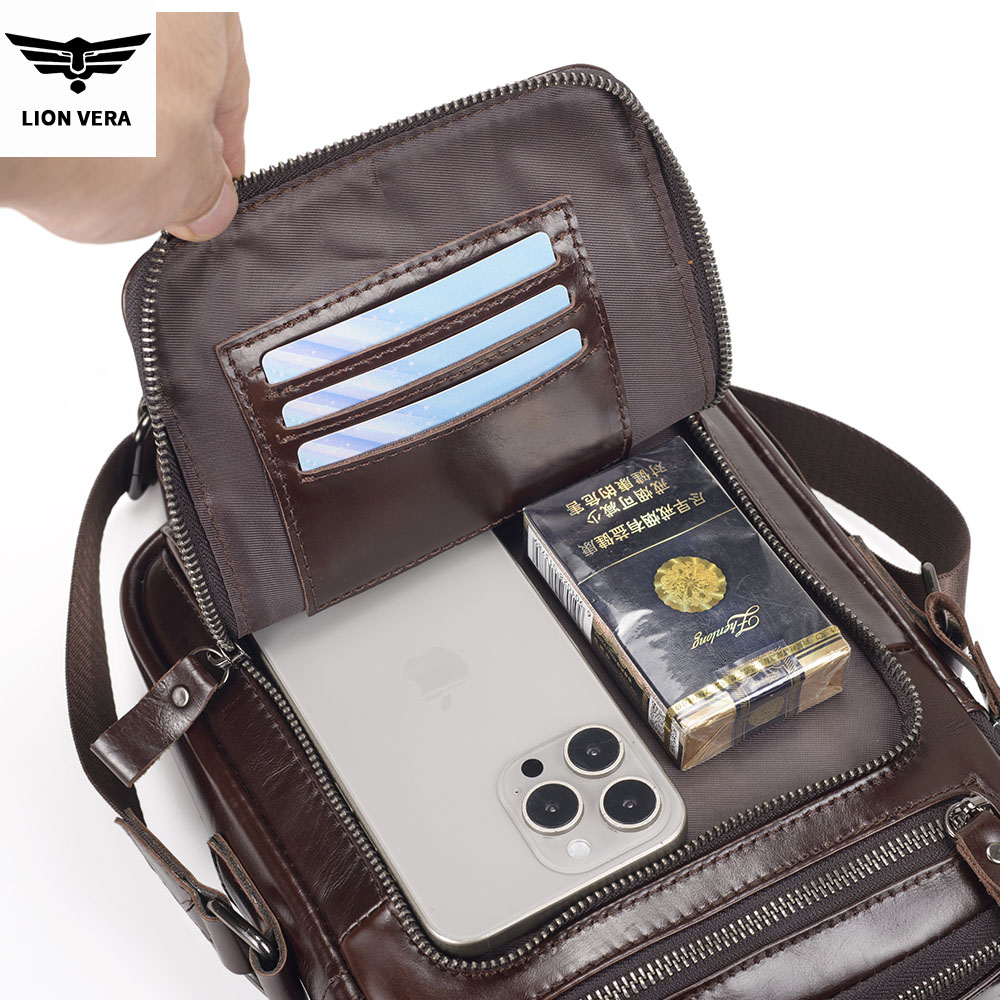 Bolsa de Ombro Masculina LION  - Tablet Shoulder Bag avaliação e preço