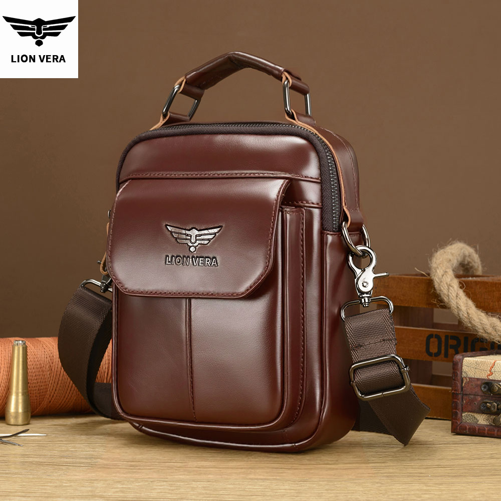 Bolsa de Ombro Masculina LION  - Tablet Shoulder Bag avaliação e preço