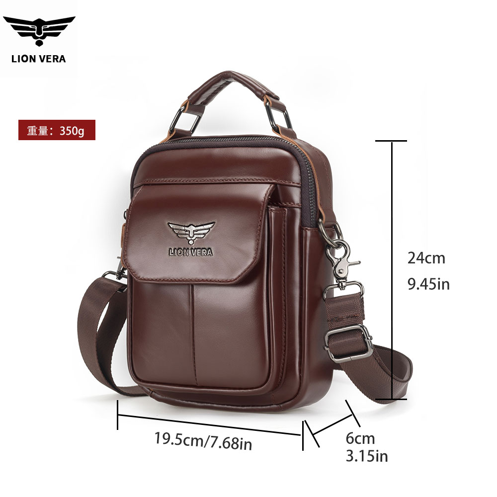 Bolsa de Ombro Masculina LION  - Tablet Shoulder Bag avaliação e preço