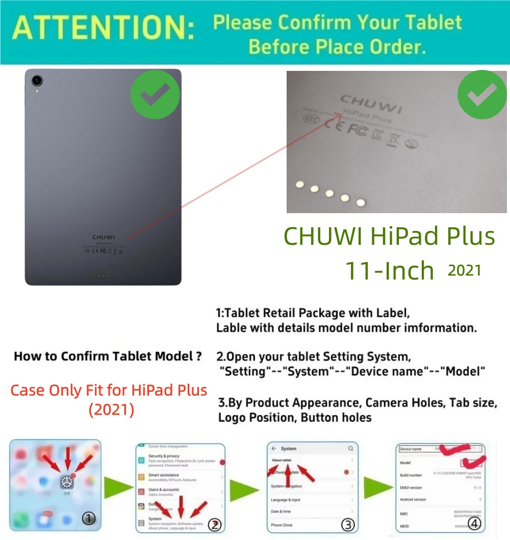 Capa Flip para Tablet Chuwi Hi - Chuwi Tablet Accessories avaliação e preço