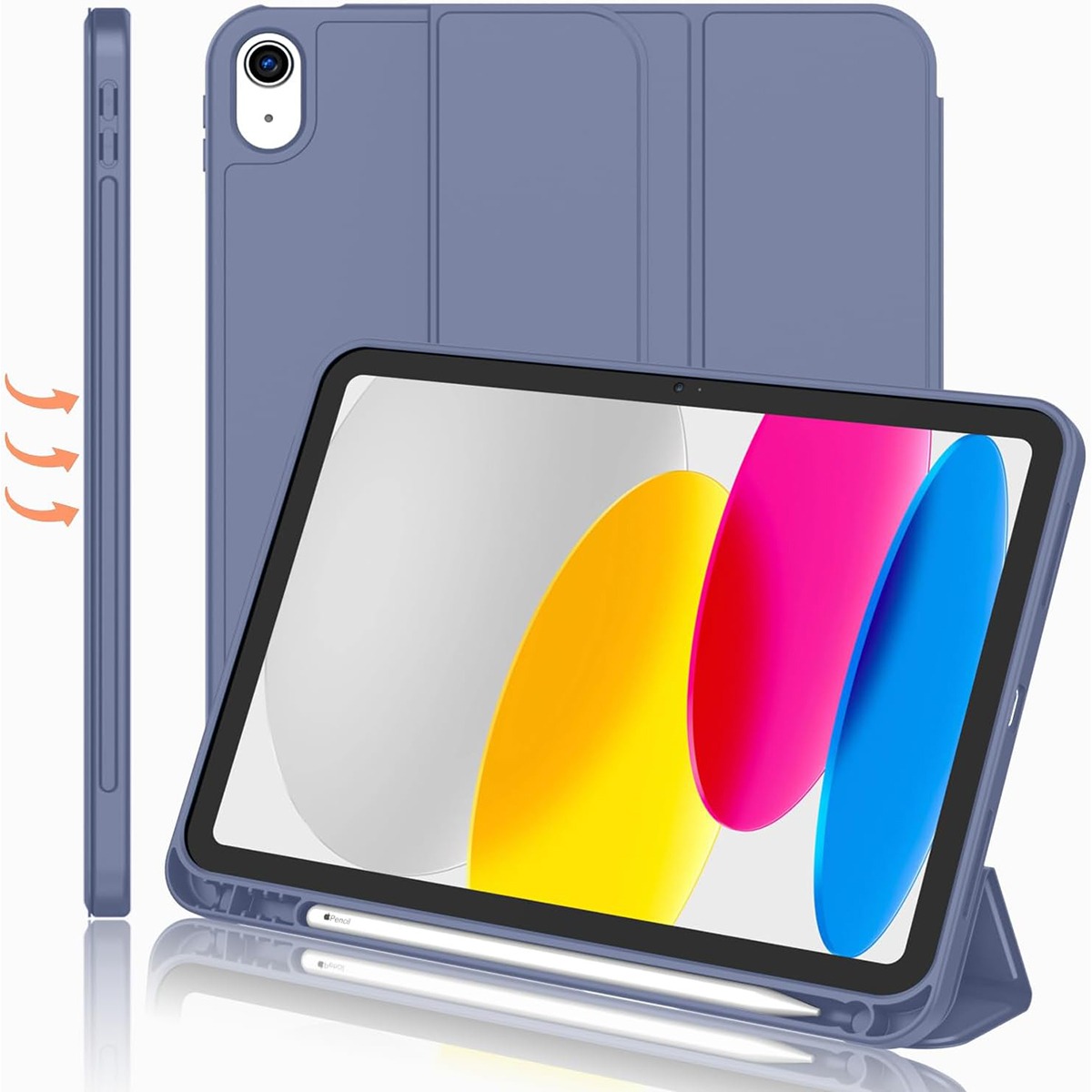 Com suporte de lápis funda par - Ipad Cover Folio avaliação e preço