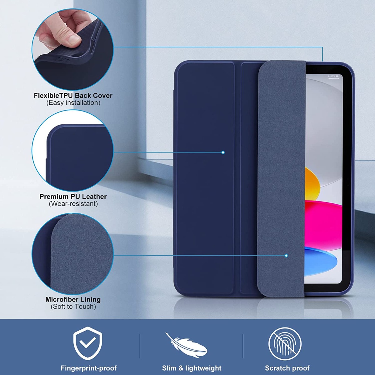 Com suporte de lápis funda par - Ipad Cover Folio avaliação e preço