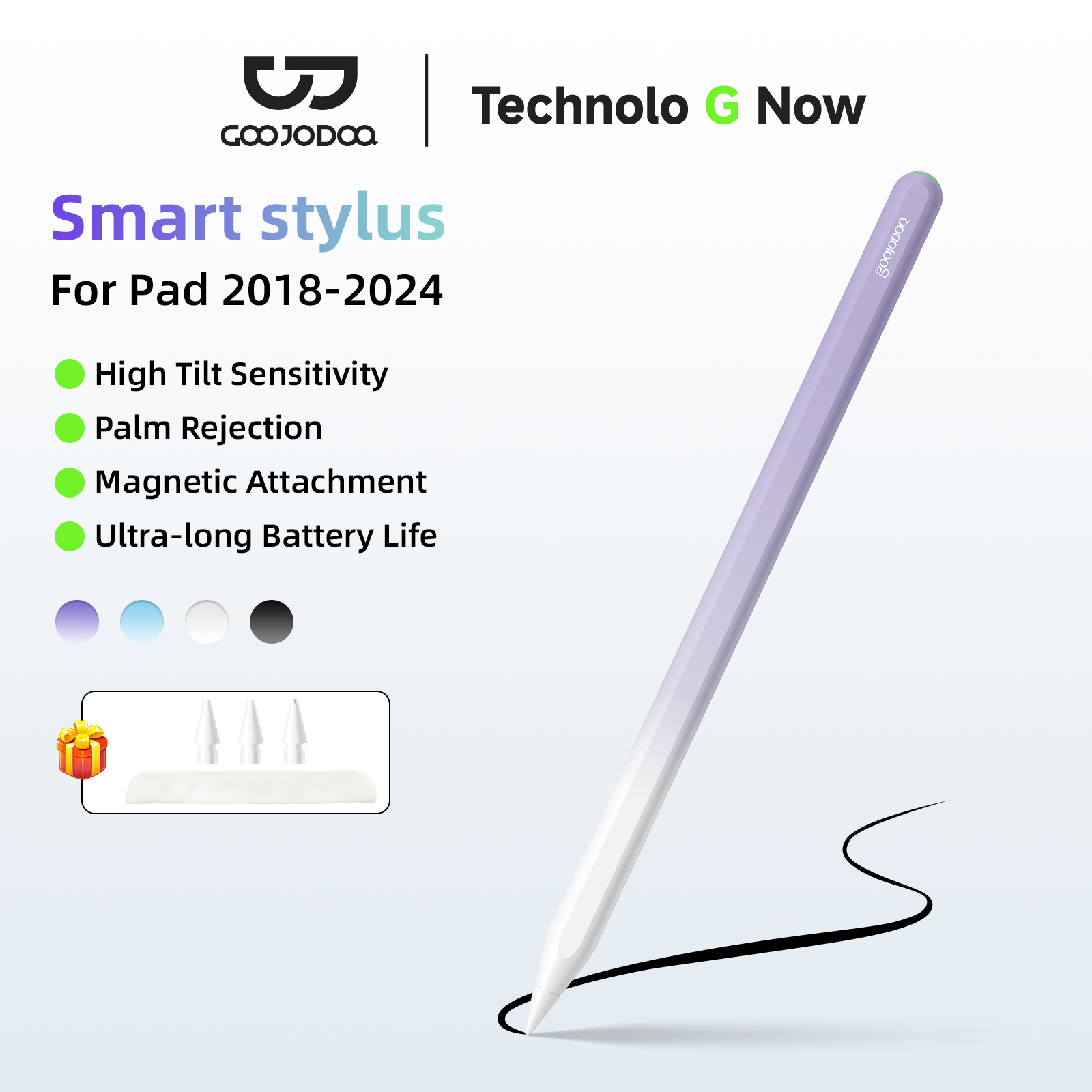 Goojodoq para apple pencil 2 p - Tablet Accessories Kids avaliação e preço