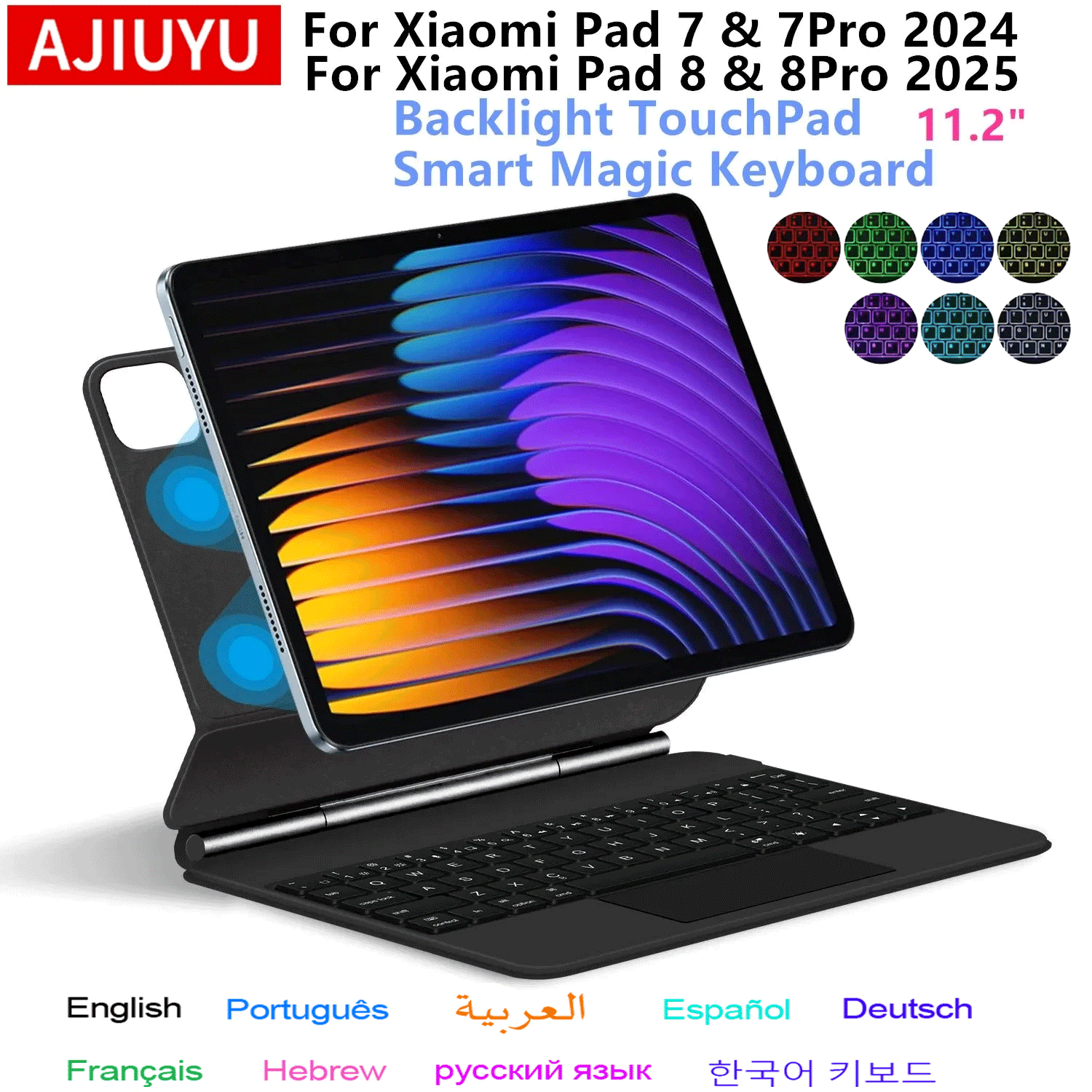 Capa Teclado Mágico para Xiaom - Boox Tablet Accessories avaliação e preço