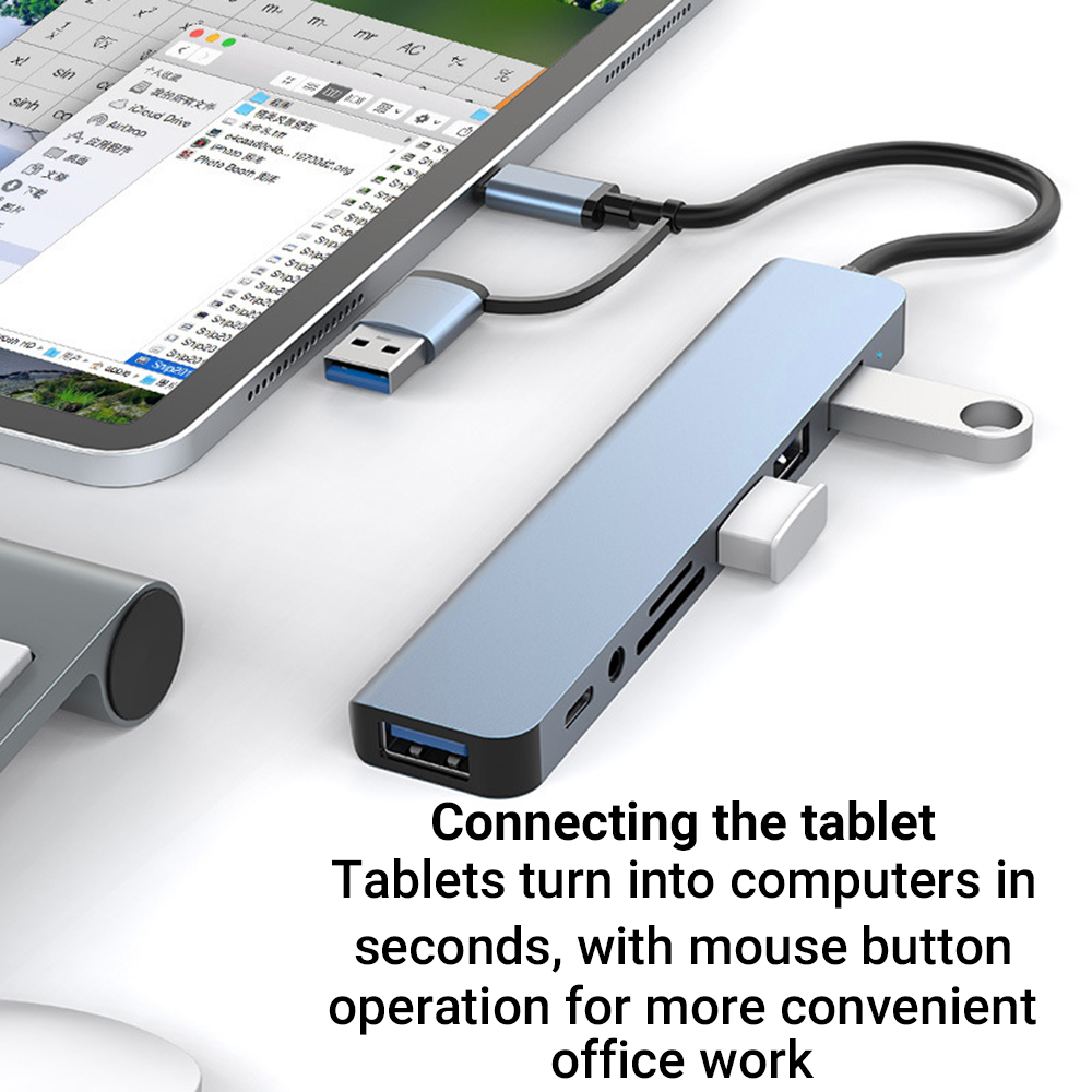 Estação de Docking USB 9 em 1  - Tablet Accessories For Students avaliação e preço