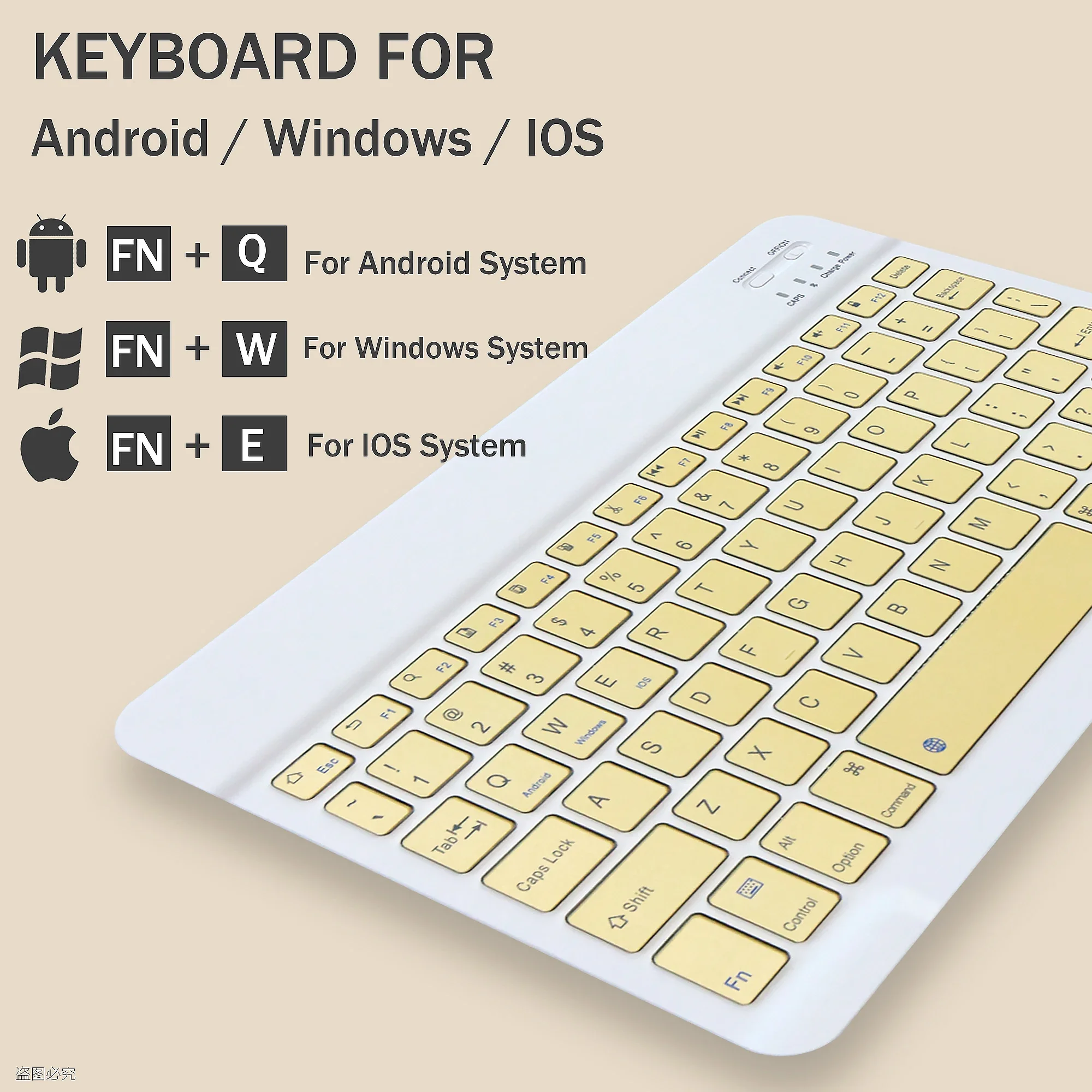 Capa colorida para teclado blu - Redmi Tablet Accessories avaliação e preço