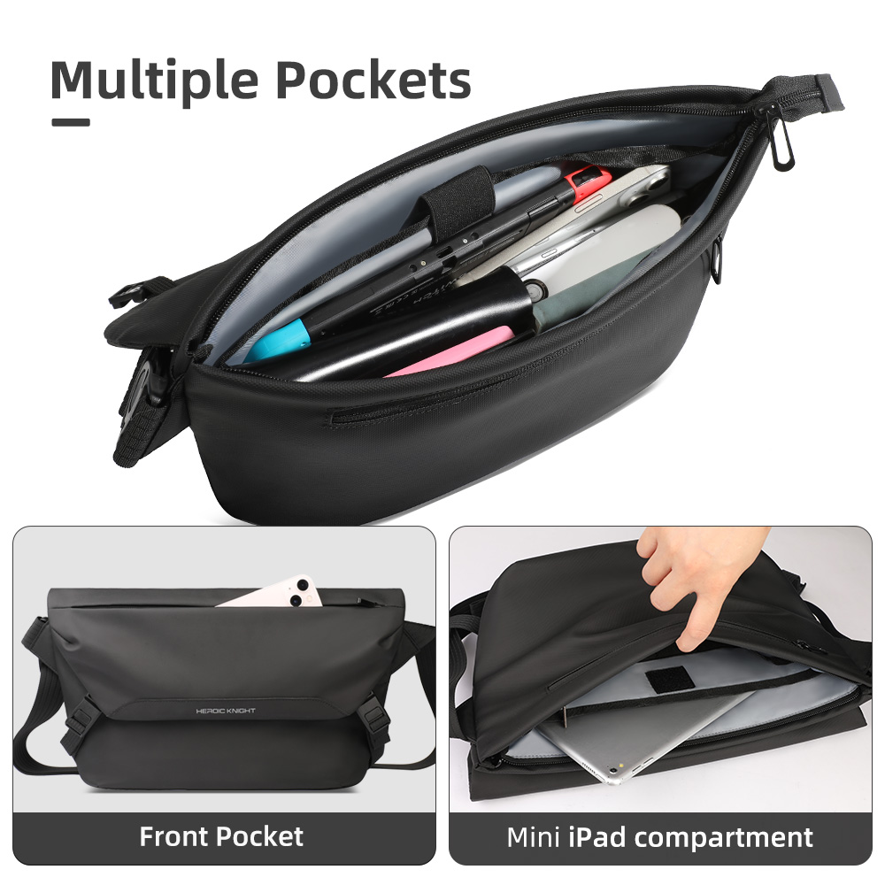 Bolsa de ombro masculina HcanK - Tablet Shoulder Bag avaliação e preço